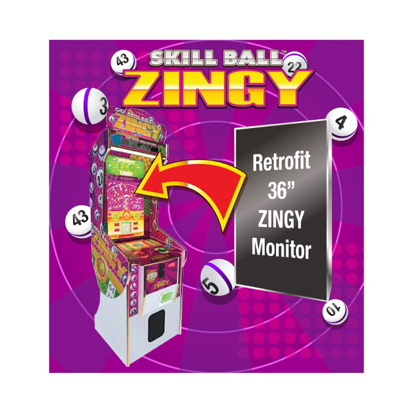 Skill Ball Zingy Retrofit 36" Monitor Replacement