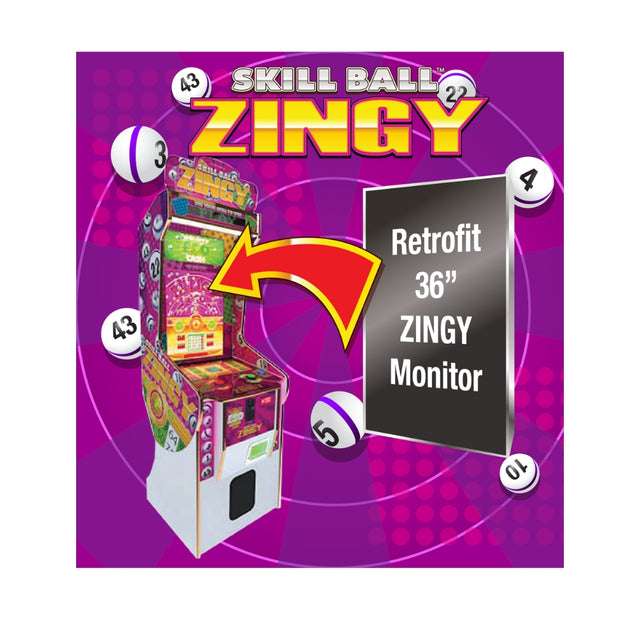 Skill Ball Zingy Retrofit 36" Monitor Replacement