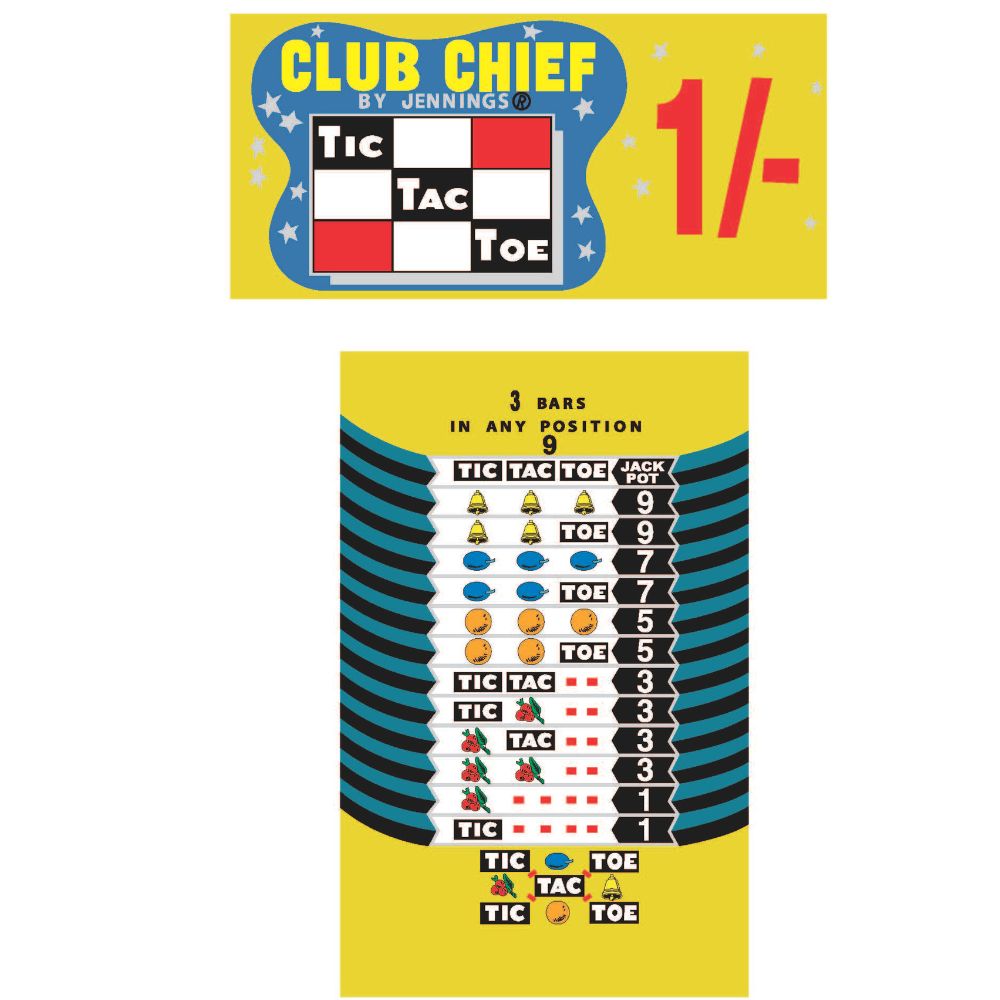 Jennings Club Chief artwork panel set shilling-old 5p Variant Arcade