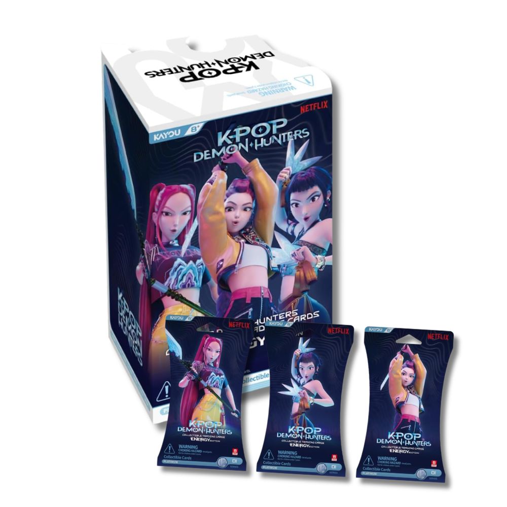 K-POP Demon Hunters: Collectible Trading Cards - Energy Edition Series 1-A Blister