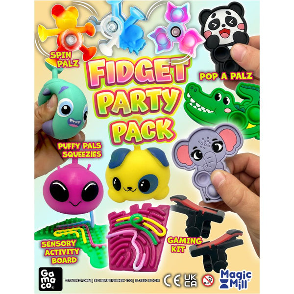 Fidget Party Pack Series 6 (x500) 50mm Vending Prize Capsules