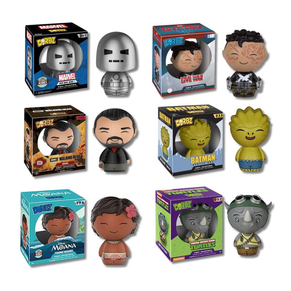 Funko Dorbz- Mix 1 Vinyl Figures (x6)