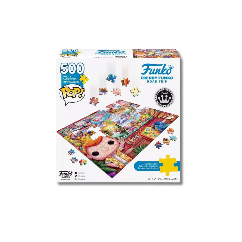Funko POP! Freddy Funko Road Trip 500 Piece Jigsaw Puzzle (x1)