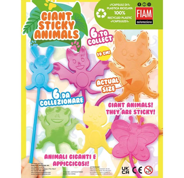 giant sticky animals
