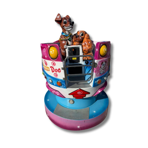 Used Lady and the Tramp Kiddie Ride - Taga-Disco Dog by Ital-Resina