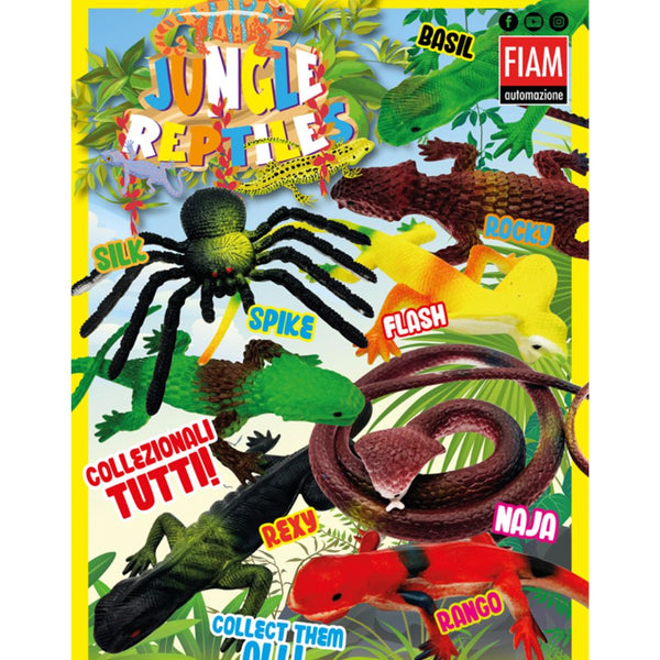 Jungle Reptiles (x100) 100mm Prize Capsules