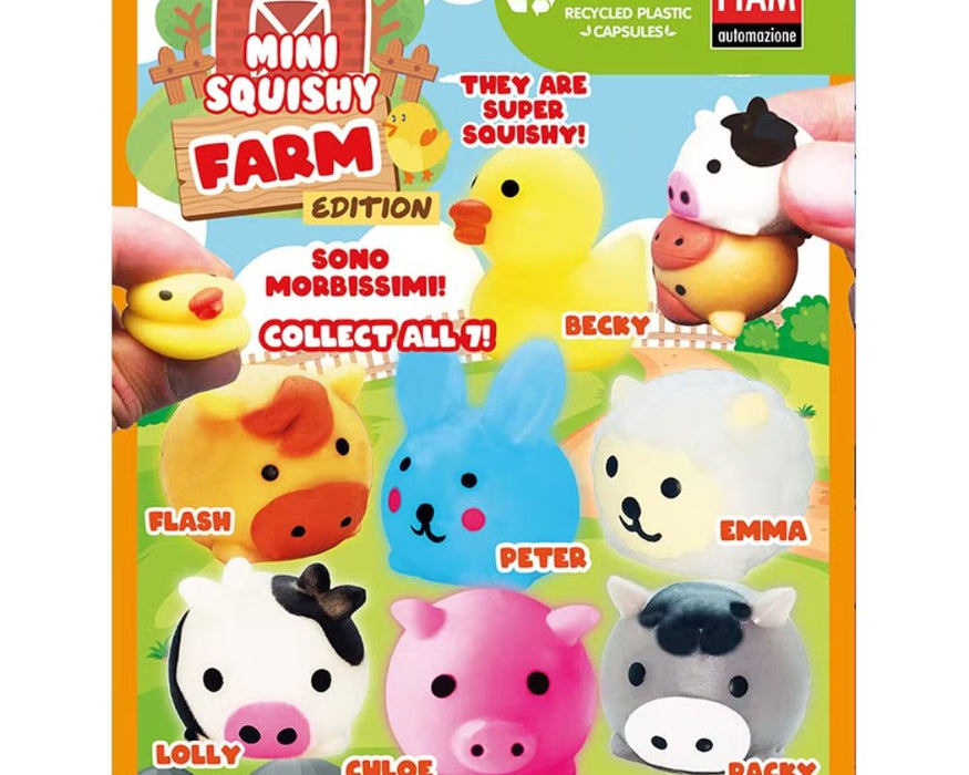 Mini Squishy Farm Edition (x600) 50mm Vending Prize Capsules