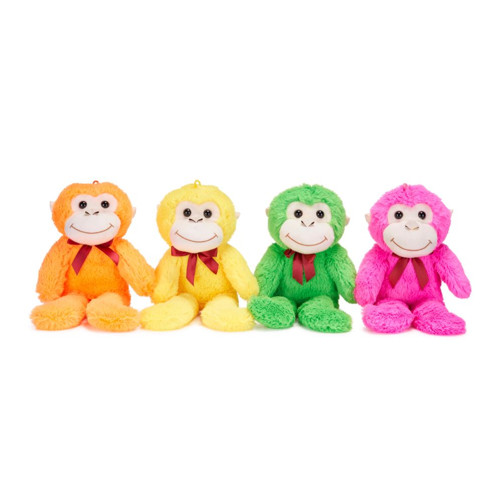 Monkey with Ribbons 32cm size 3 Plush (x84)