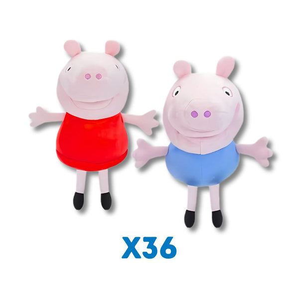 Peppa Pig Plush Puppets 12 inch with Sound - Size 3 (x36)