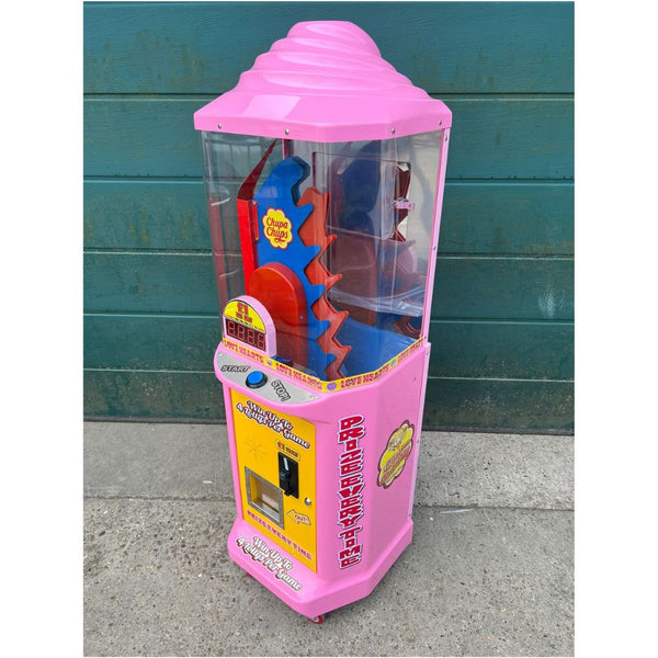 Used Chupa Chups Stairway prize every time vending machine in pink