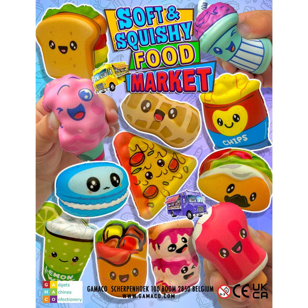 Soft & Squishy Food Market