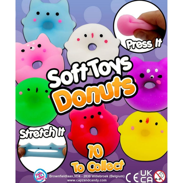 Squishy Donuts (x600) 50mm Vending Prize Capsules