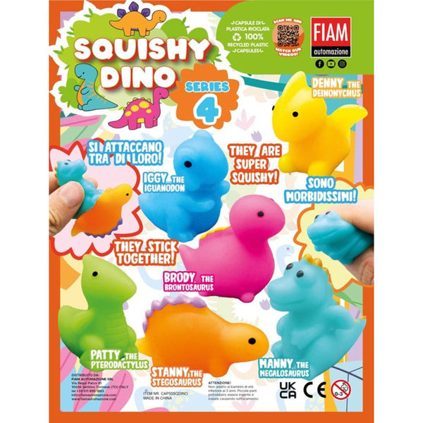 Squishy Dino Series (x600) 55mm Vending Prize Capsules