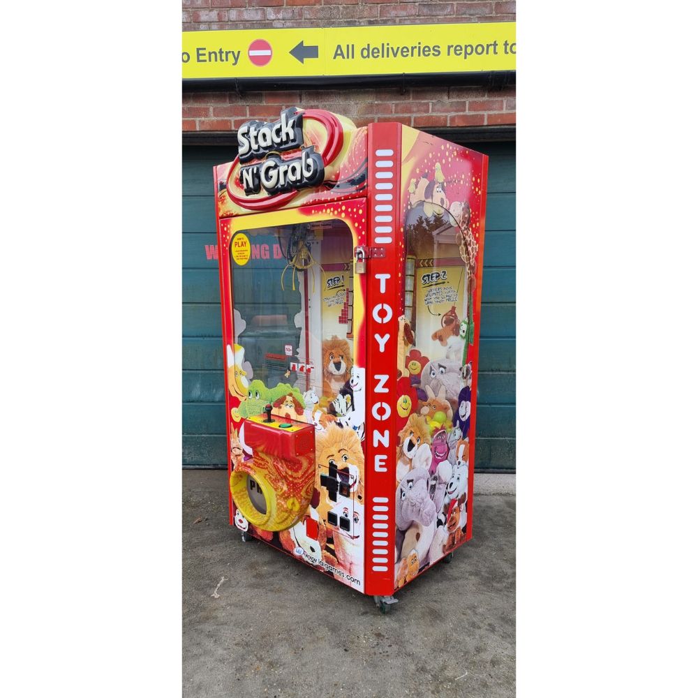 Used Stack 'N' Grab Crane Grabber by LAI Games