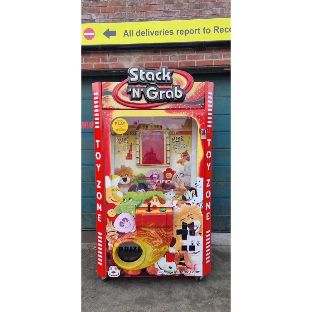 Used Stack 'N' Grab Crane Grabber by LAI Games