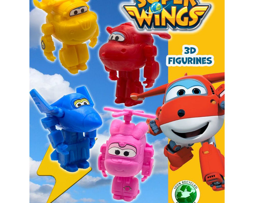 Super Wings 3d Figurines (x500) 50mm Vending Prize Capsules