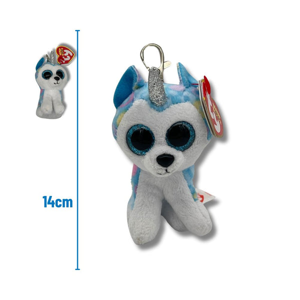Ty Husky Dog Mixed Colour Plush