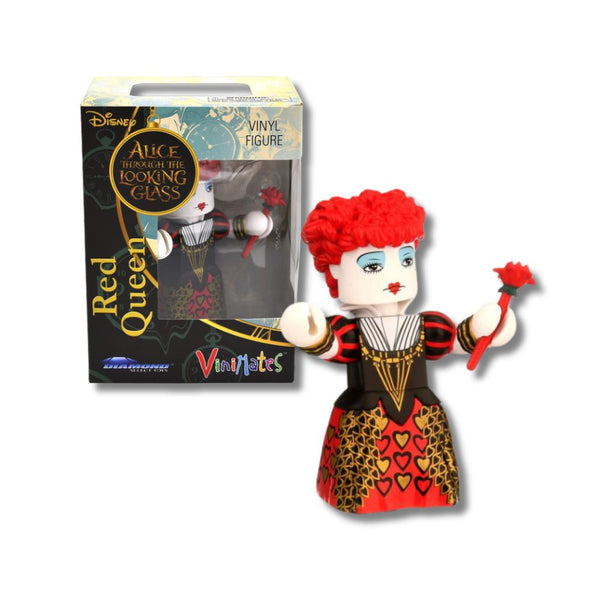 Officially licensed 4-inch vinyl figure of the Red Queen from Alice in Wonderland.