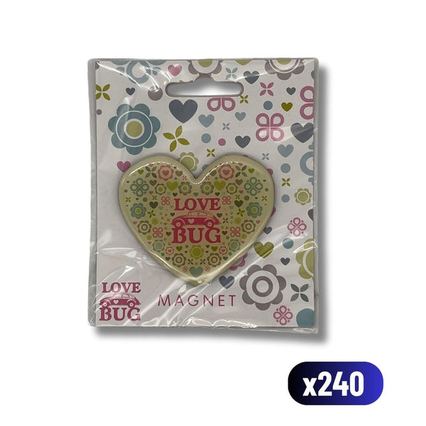 Volkswagen Magnet - Love Bug Heart (x240)