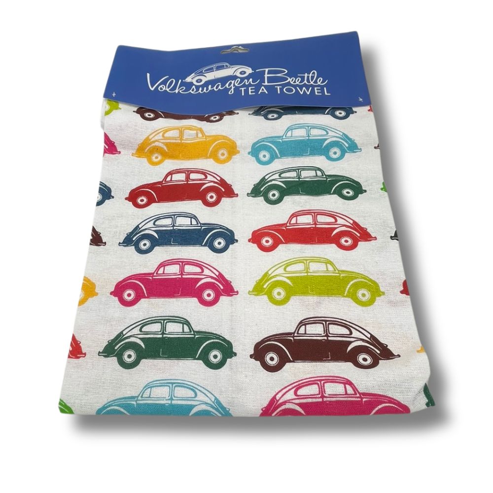 Volkswagen Multi-coloured Tea Towel (x240)