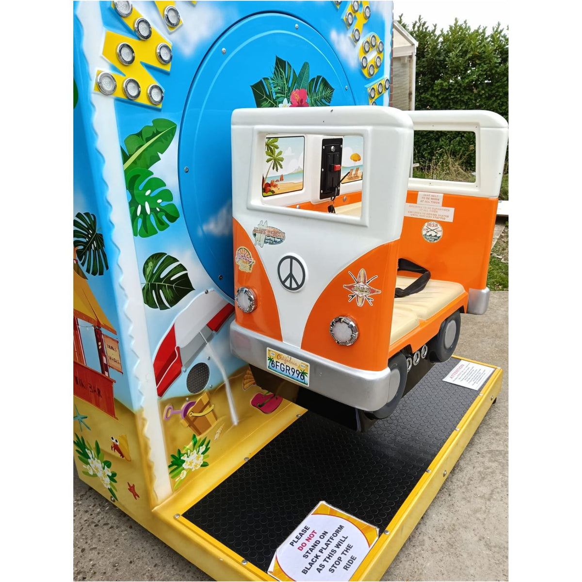 Used Wave Patrol 2 Seater Kiddie Ride