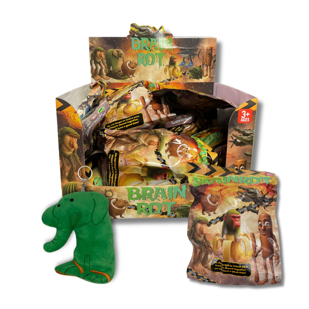 Brainrot Large Blind Bags with Plush (x12)