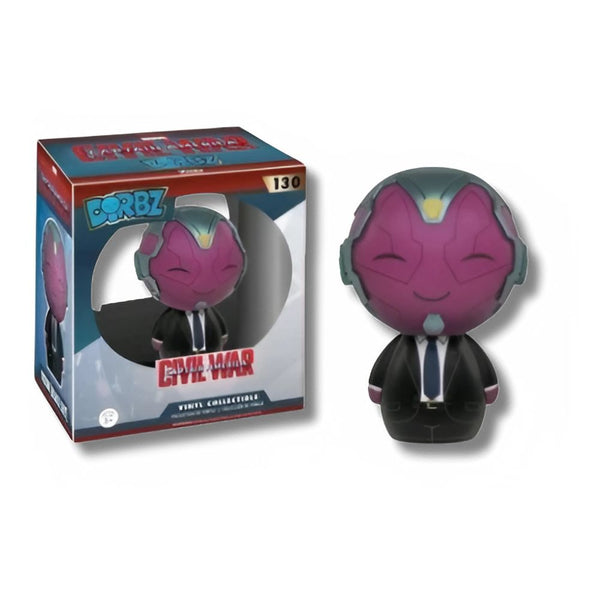 Funko Dorbz- Captain America in Black Suit Vinyl Figures (x6)