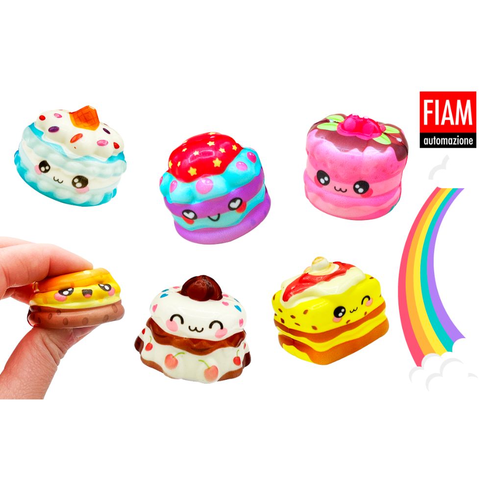 Squish' n Slow Cupcake Series 3 55mm (x500) Vending Prize Capsules