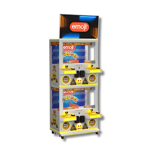 UNIS emoji Prize Box Stack 4 Player LCD