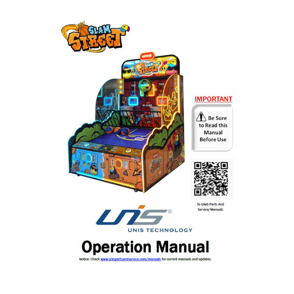 UNIS emoji Slam Street - UNIS Digital Manual PDF