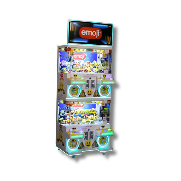 UNIS emoji Prize Box Stack 4 Player LCD