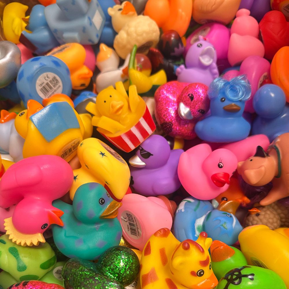 Printed Novelty Ducks Mix AVR004 - 400 Duck Designs (x400)