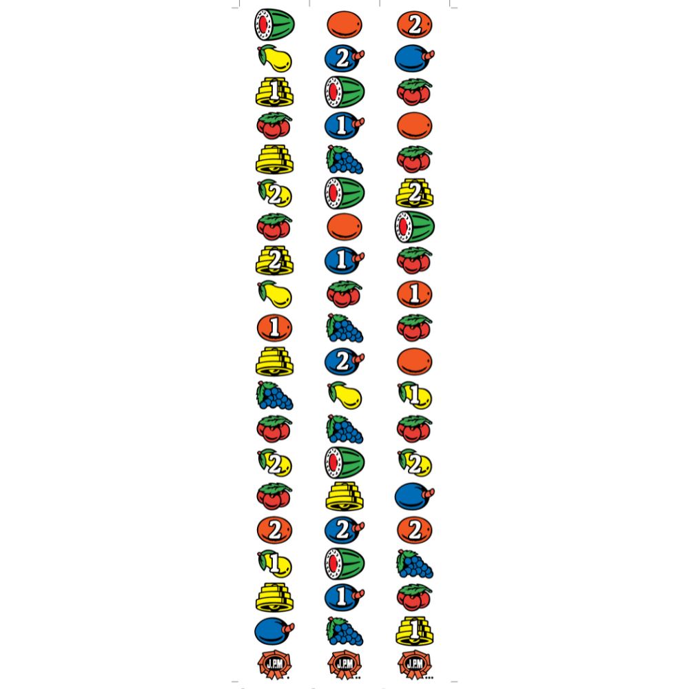 JPM Lite A Nudge Arcade Recreation of Reels x 3