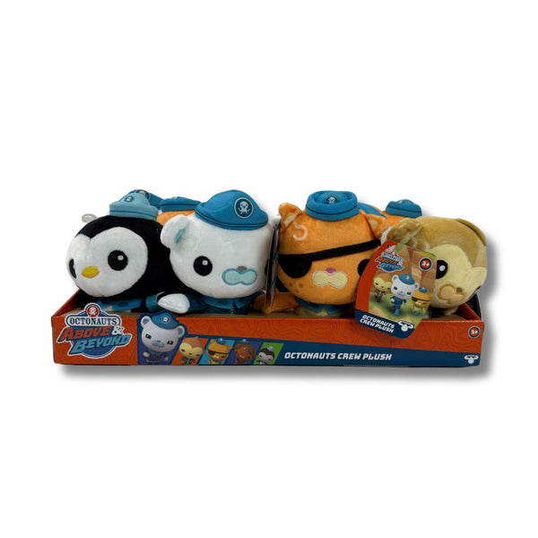 Octonauts Crew S1 - 8" Size 2 Licenced Assorted Plush (x10)