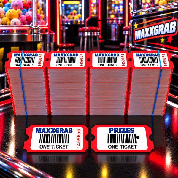 Personalised Redemption Tickets 160 gsm