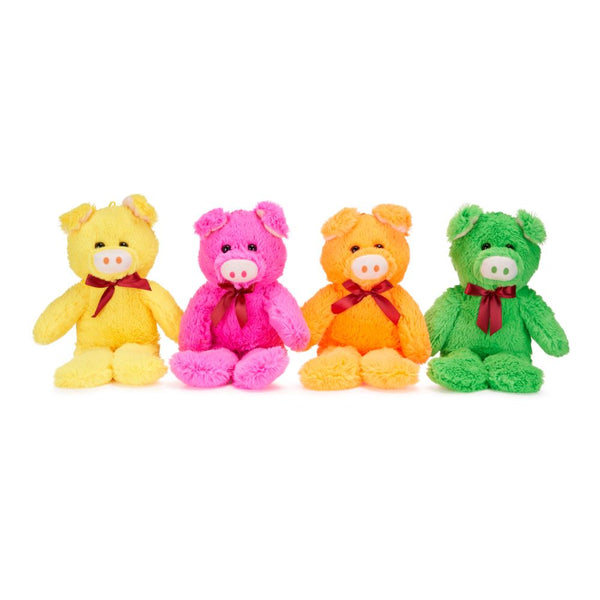 Pigs with Ribbons 32cm size 3 Plush (x84)