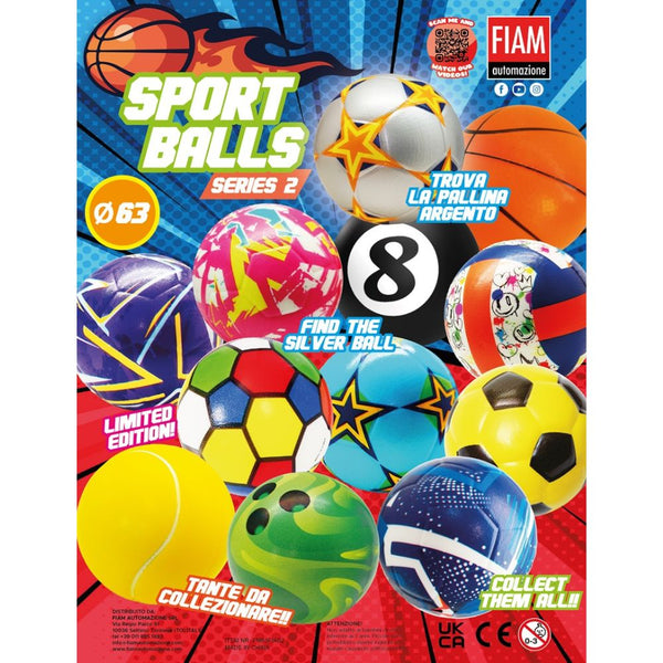 Sport Ball (x360) 65mm Vending Prize Ball