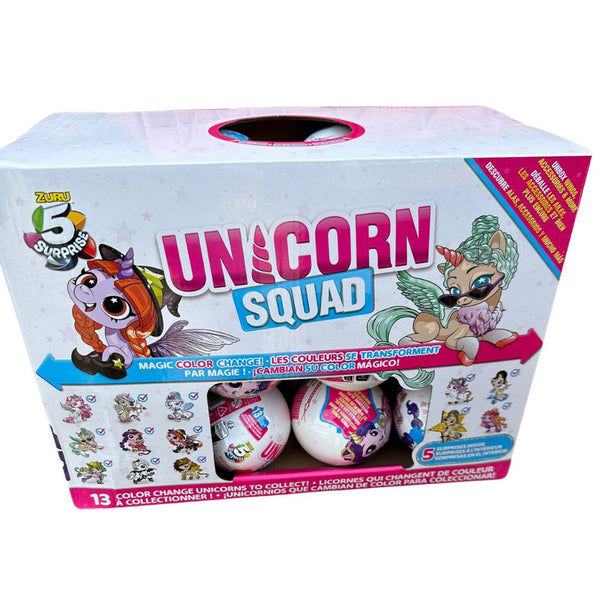 5 Surprise Unicorn Squad Series 7 Colour Change (x 48) Zuru – Maxx
