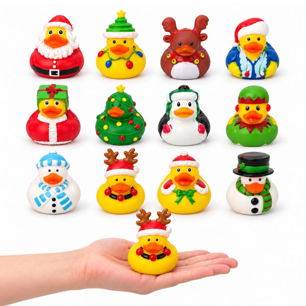 Printed Christmas Novelty Duck -