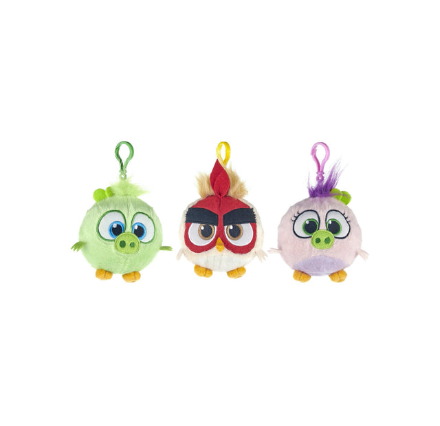 Angry Bird Hatchling Squeezster - 3.5" / Size 1 - Assorted Licensed Prize Plush Toy (x72) - Maxx Grab