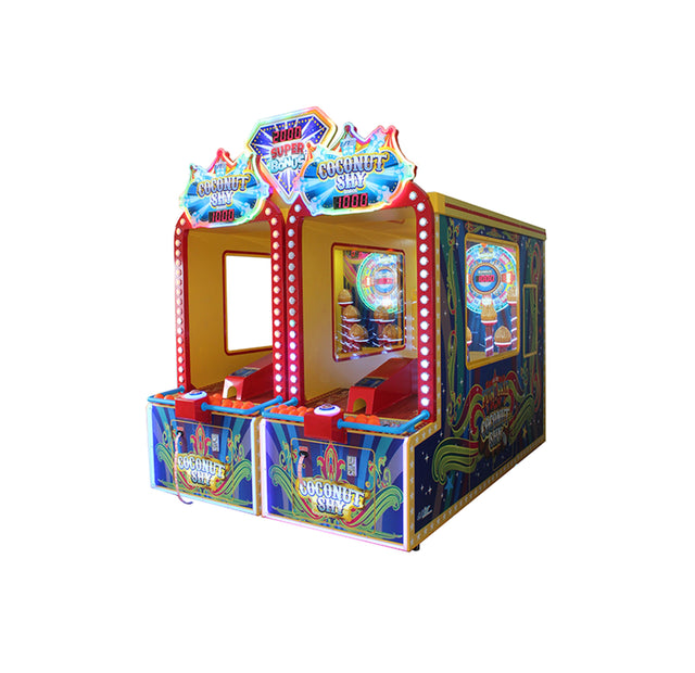UNIS Coconut Shy - Arcade Funfair Throwing Game - Maxx Grab