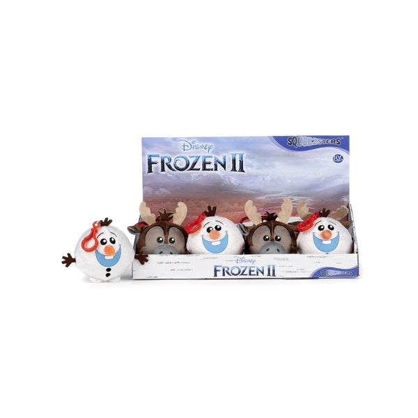 Disney Frozen 2 Squeezster - 3.5" / Size 1 - Assorted Licensed Prize Plush Toy (x72) - Maxx Grab
