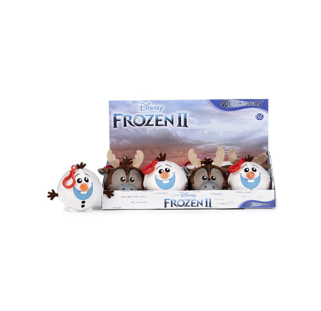 Disney Frozen 2 Squeezster - 3.5" / Size 1 - Assorted Licensed Prize Plush Toy (x72) - Maxx Grab