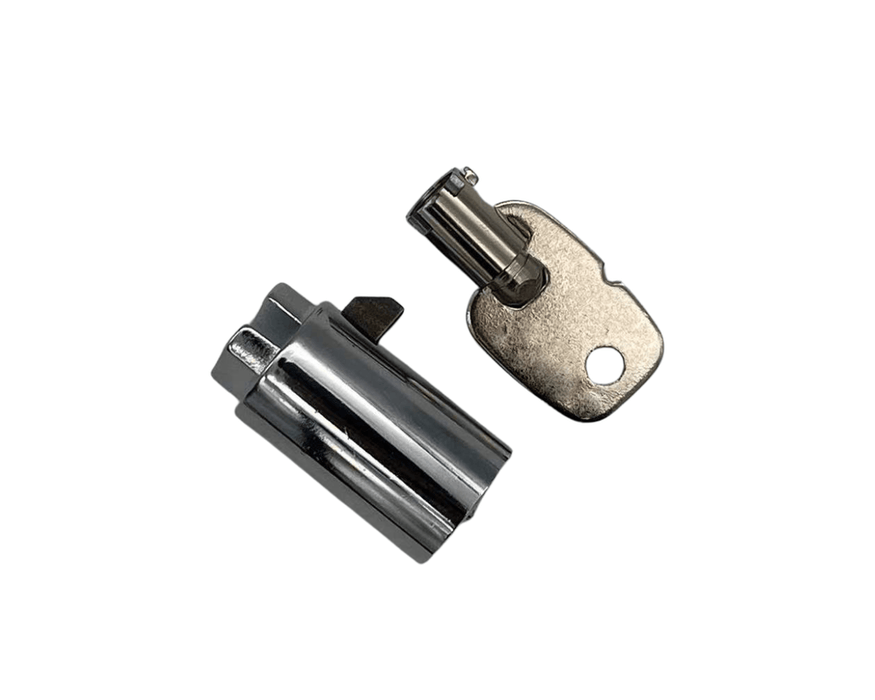 Key & Plug Lock (Fits T-Bar Lock Assembly) - Change Machine Spares - Maxx Grab