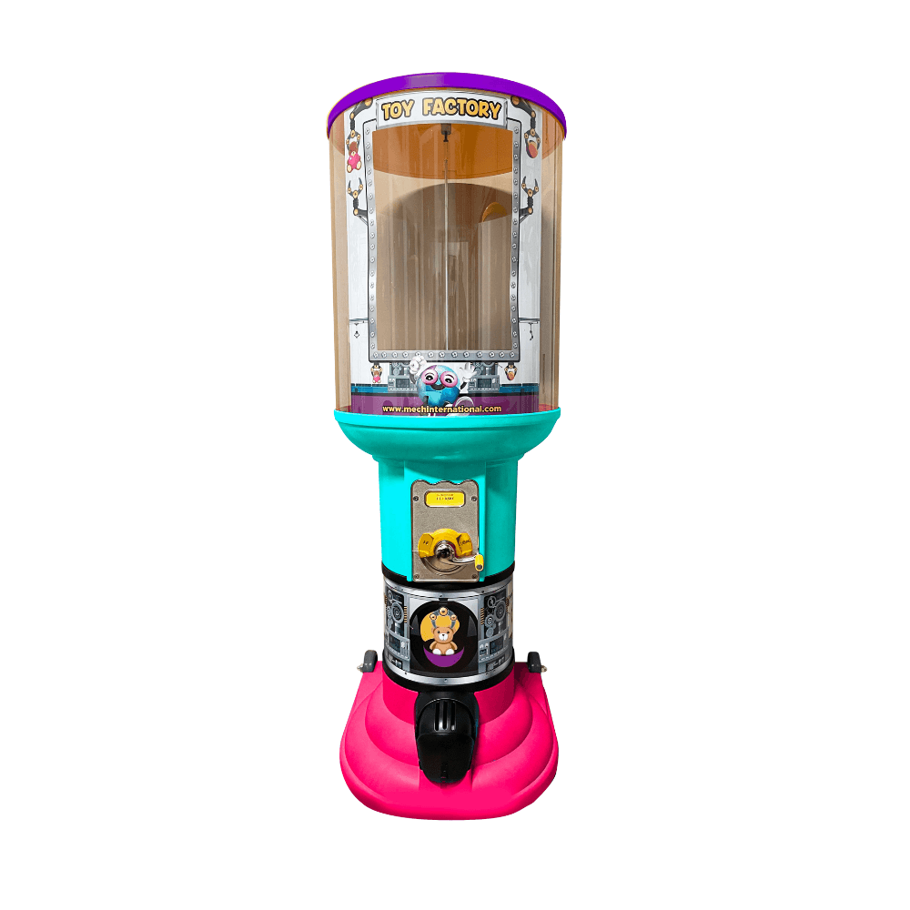 Toy factory capsule vend