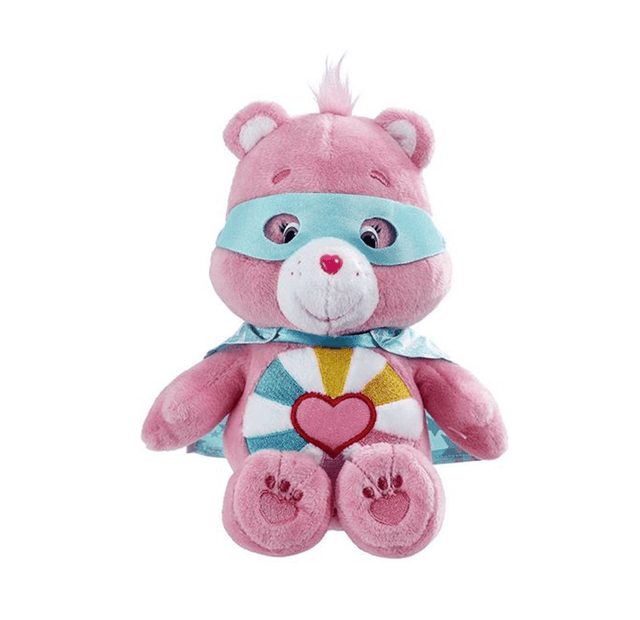 Care Bear Hopeful Super Hero  - 6" / Size 1 - Licensed Prize Plush Toy (x6) - Maxx Grab