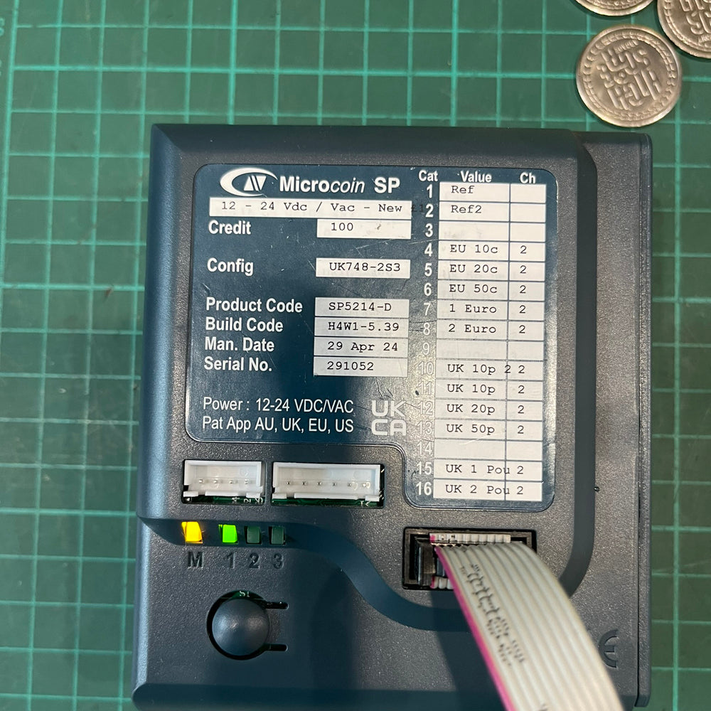 How to Programme a Token on a Microcoin SP – Maxx Grab