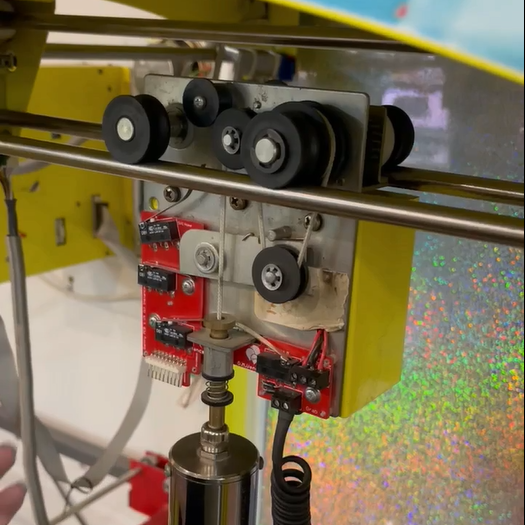 How to Remove the Centre Carriage on a Grabber Machine