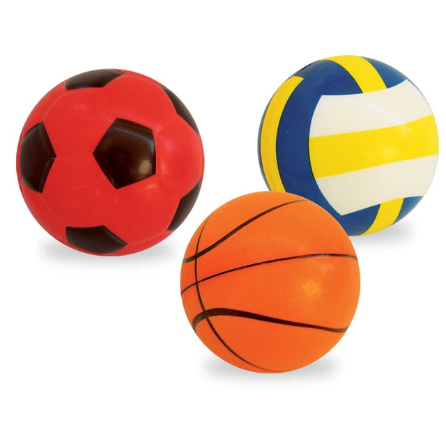 Sport Balls (x100) 100mm Vending Soft Ball