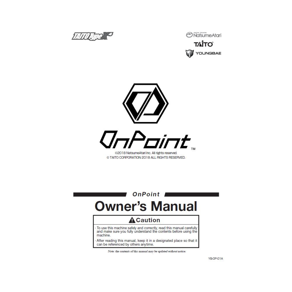 On Point Machine - UNIS Digital Manual PDF